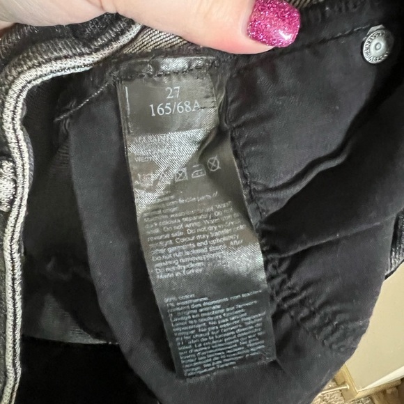 Womens ALLSAINTS Mast skinny jeans - Picture 4 of 4